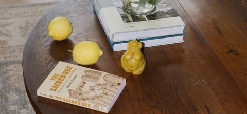 The power of womanhood in a candle